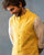 Nehru Jacket - Yellow