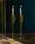Banana Leaf Candle stand (Set of 2)
