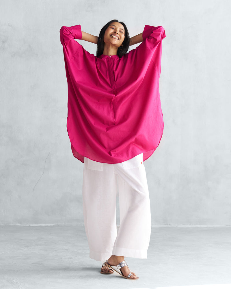 Lazy Sunday Tunic - Berry