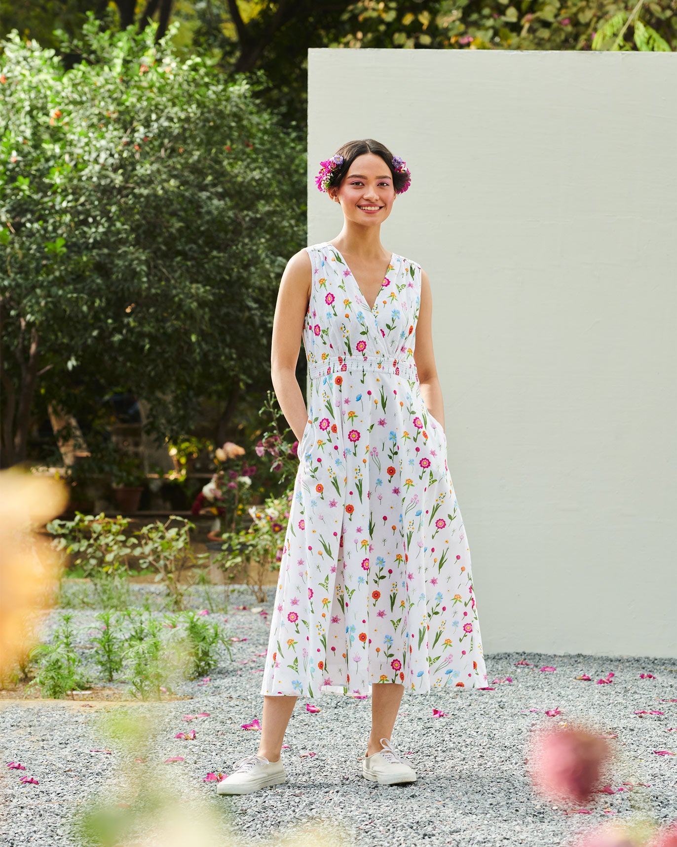Bowtie Dress - Multi Color