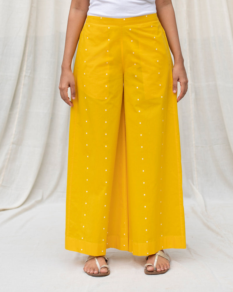 Basic Pyjama - Yellow & Ivory