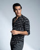 Nawab Shirt - Black & Ivory