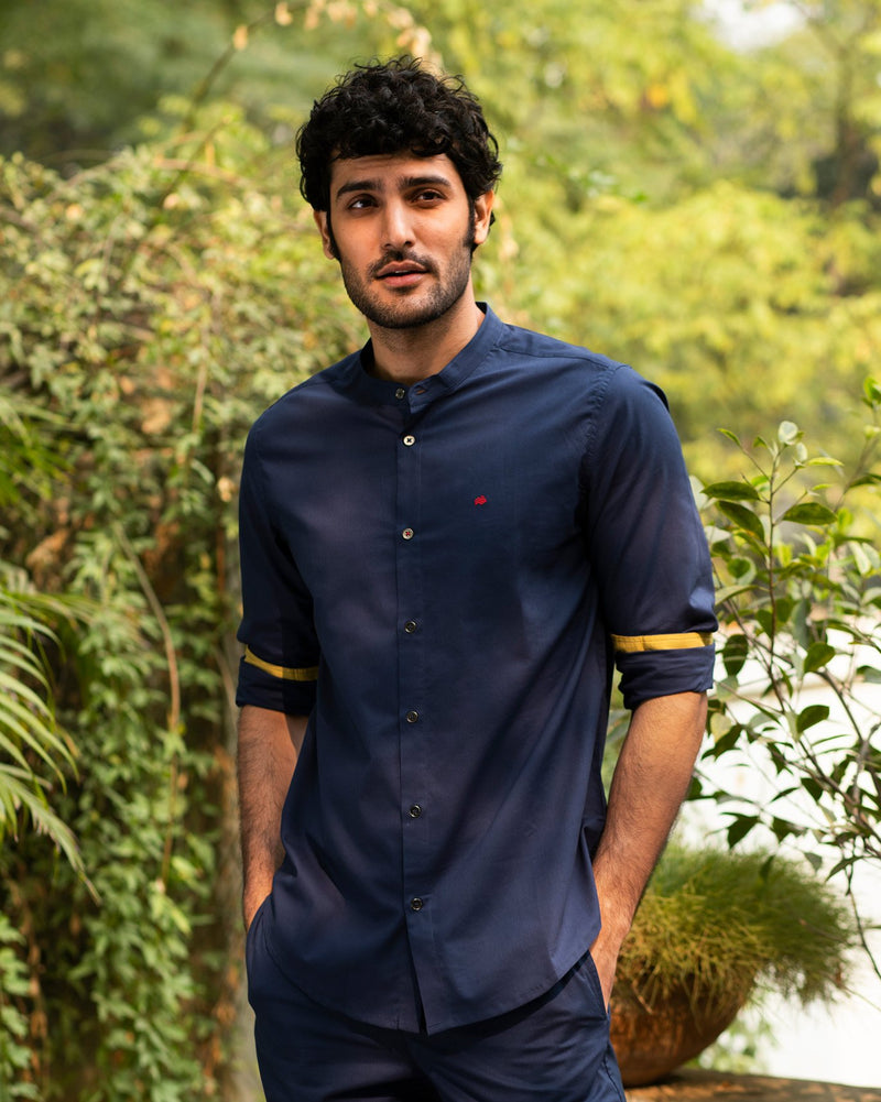 Nawab Shirt - Blue