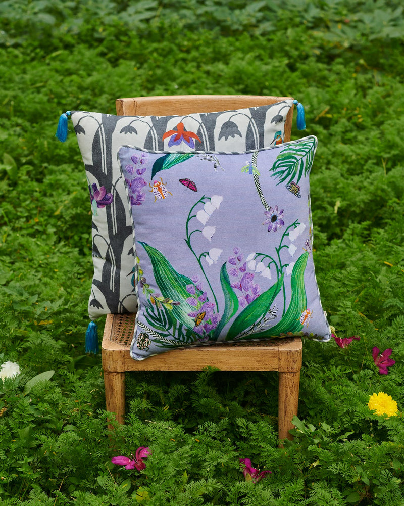 Lily of the Valley Cushion Cover