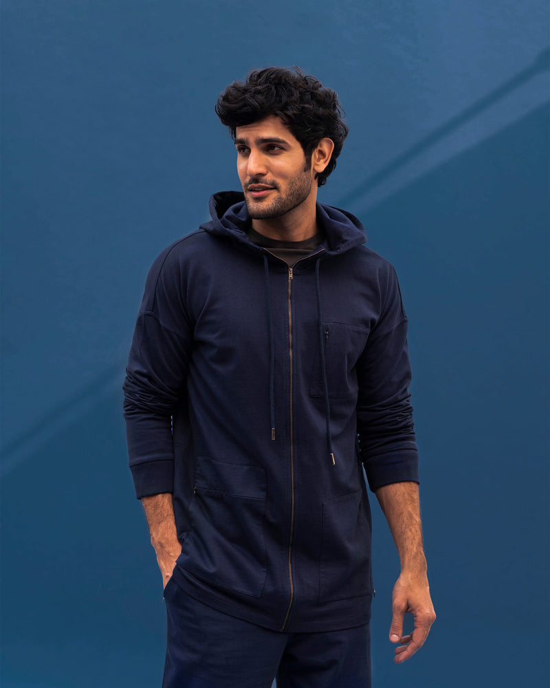 Reef Hoodie- Indigo