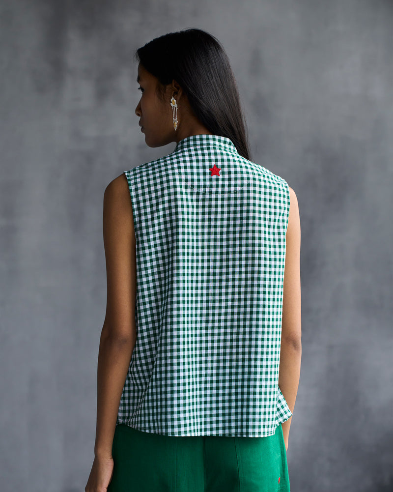 Cara Top - Green