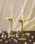 Palm Candle Stand & Tapered Candle (Set of 2)