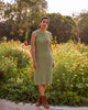 Jersey Dress - Light Olive