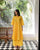 Box Pleat Kurta - Yellow