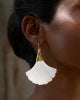 Scallop Earrings - Gold