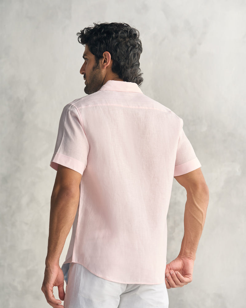 Half Sleeve Shirt - Pink