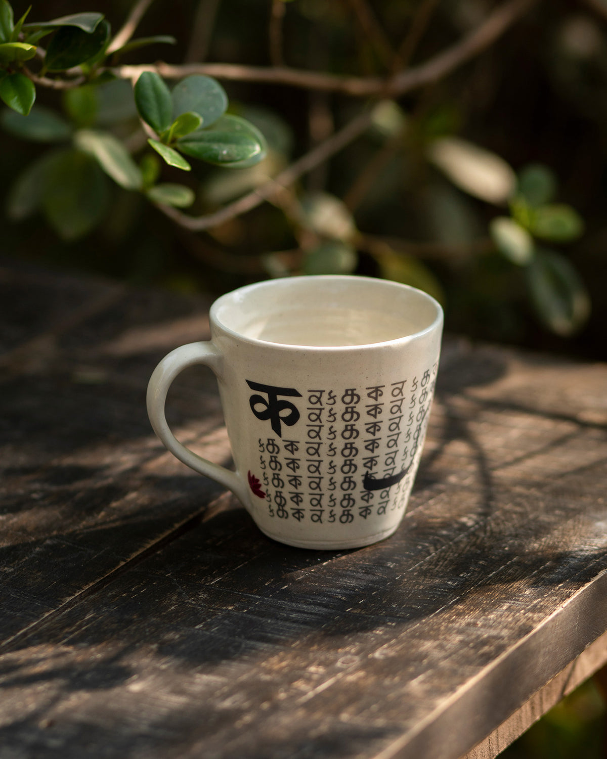 Alphabet K Mug - Stoneware thumbnail 2