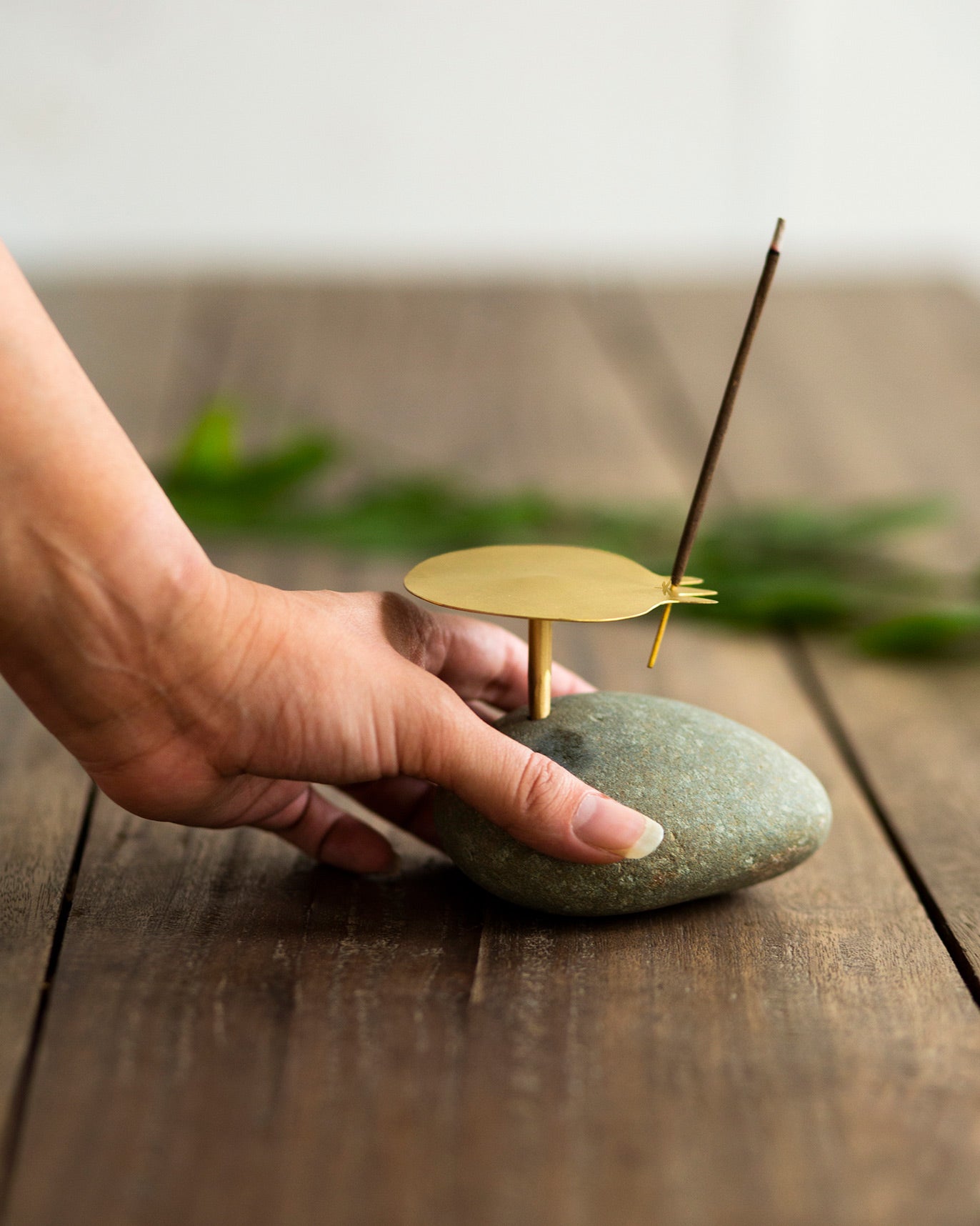 Pebble Incense Holder