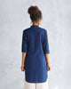 Basic Mid Length Kurta - Indigo