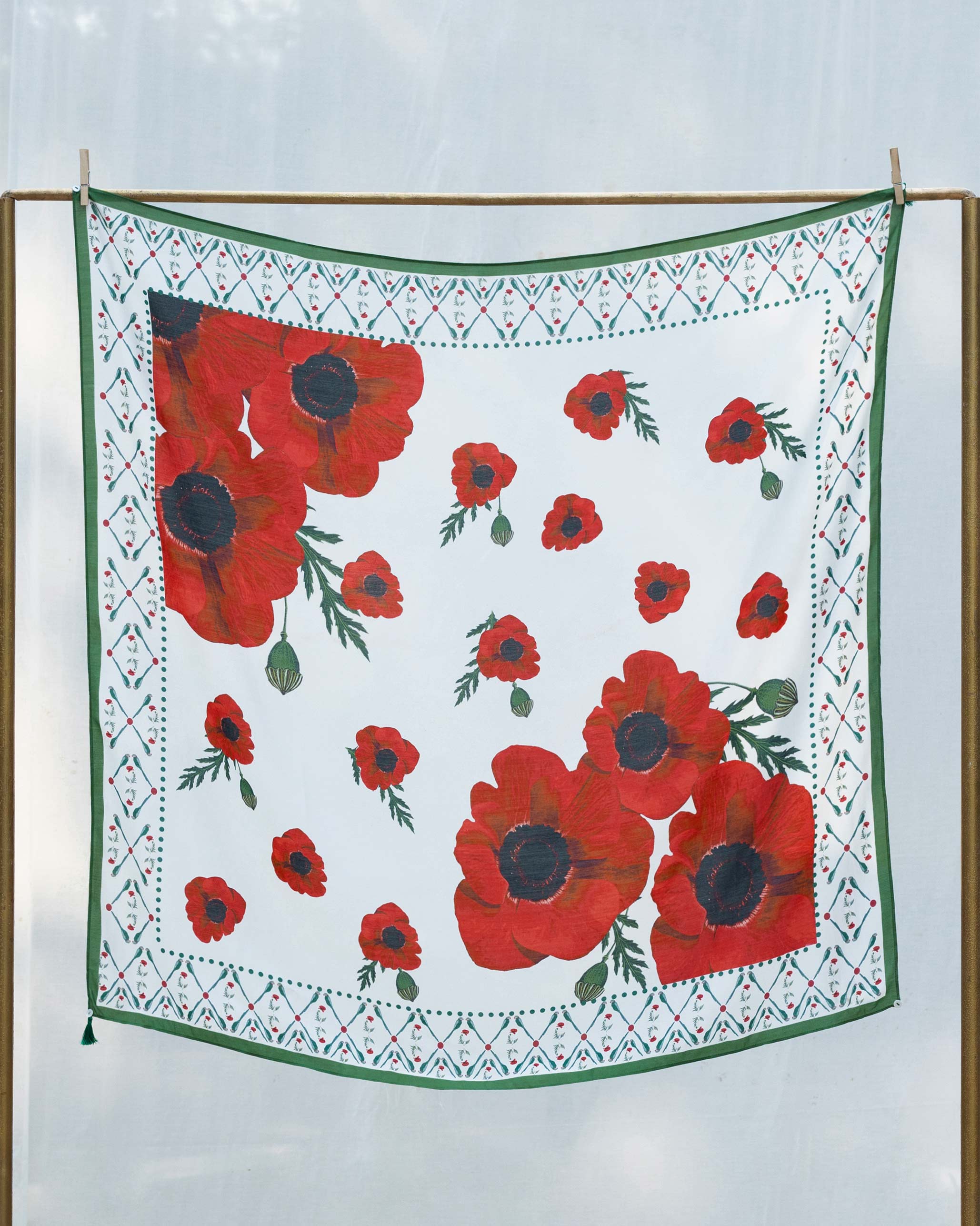 Poppy Scarf