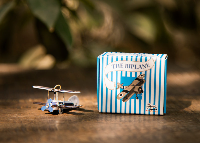 Tin Seaplane - Blue