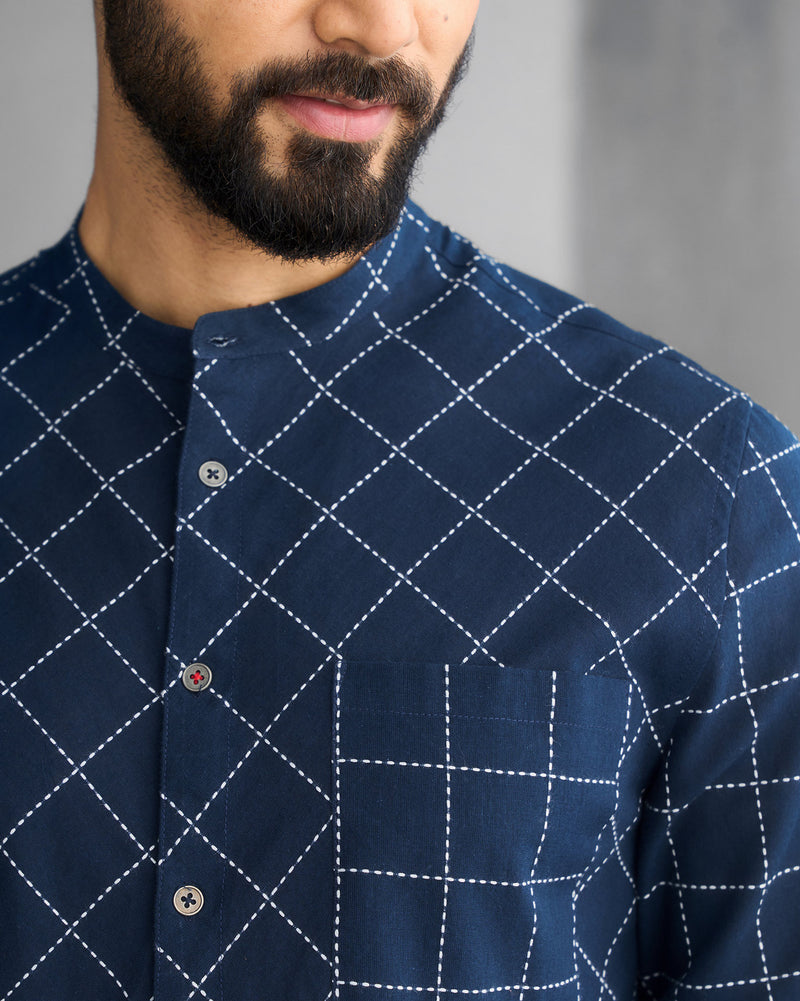 Shephard Shirt - Navy