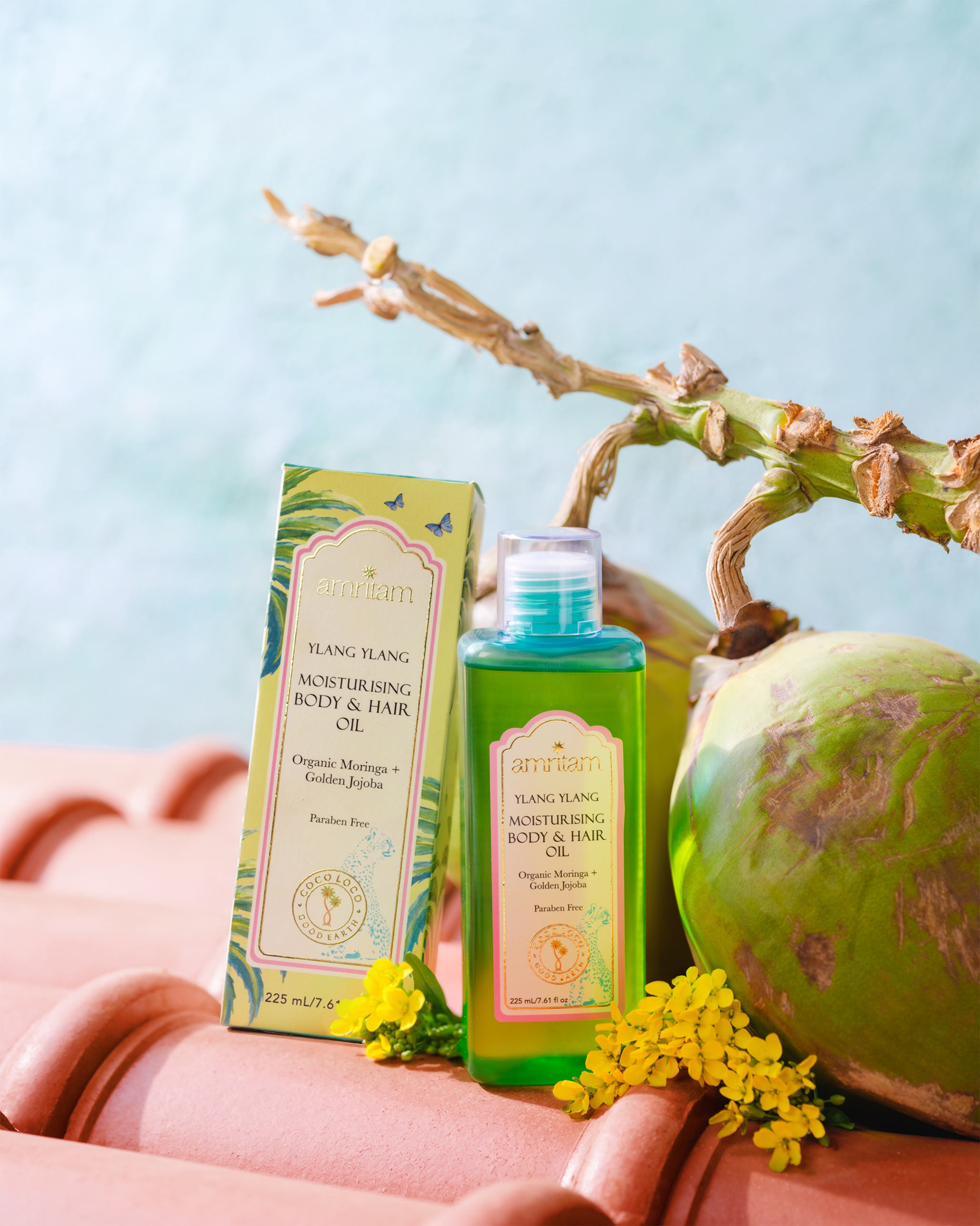 Amritam Ylang Ylang Body Hair Oil Nicobar