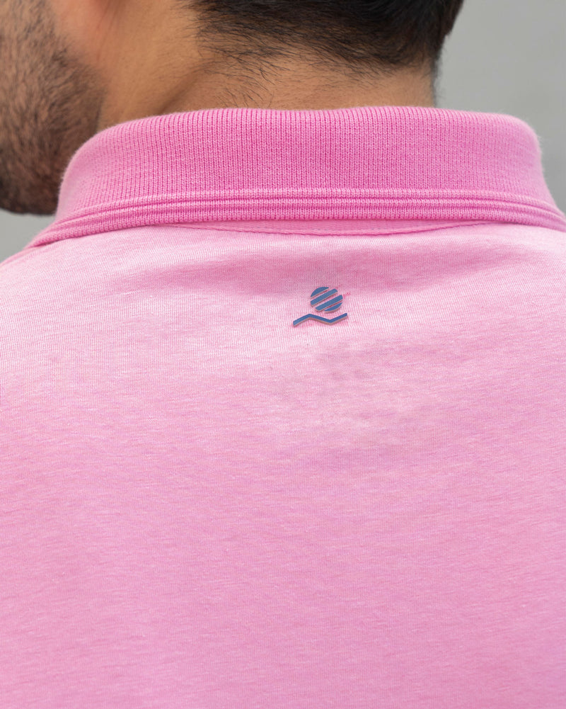 Nico Tennis Polo T-shirt - Pink