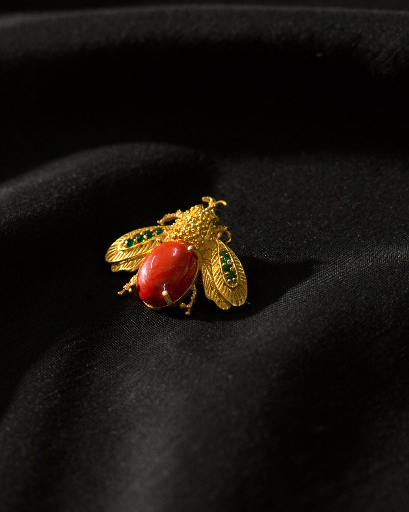 Bug Brooch - Gold