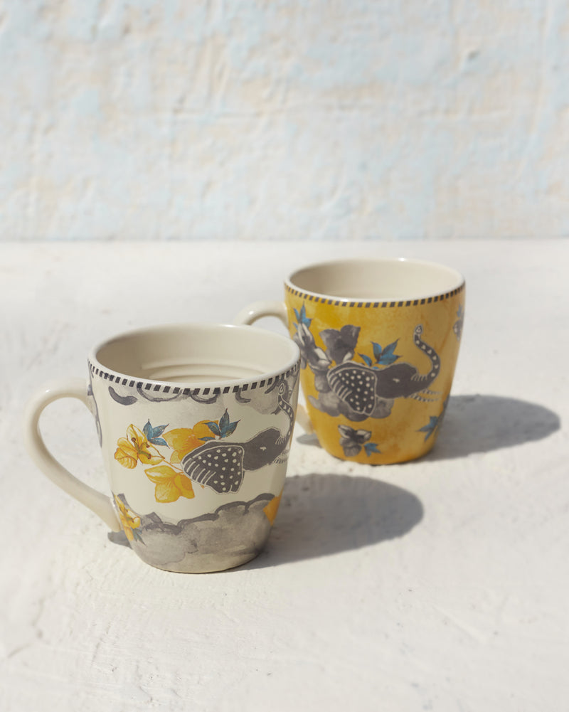 Bougainvillea Mugs (Set of 2)