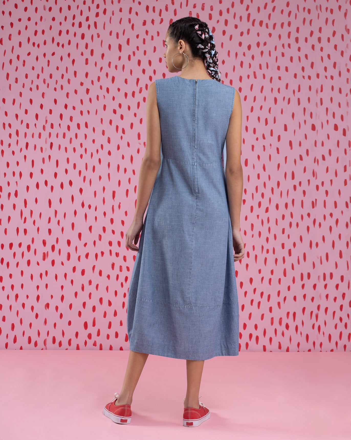 Billowy Dress - Blue