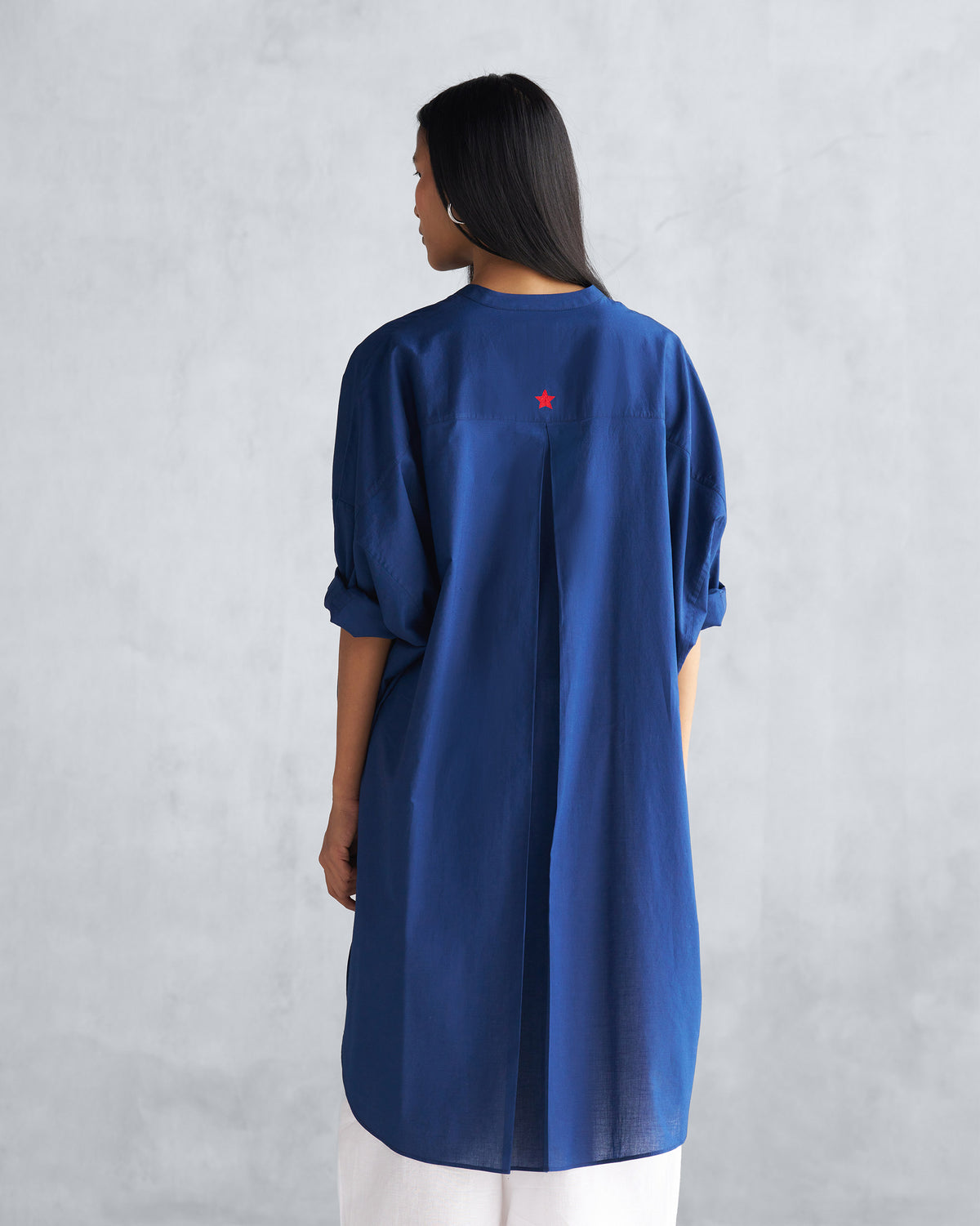 Lazy Sunday Tunic - Navy
