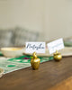 Cashew Menu Holder Menu Holder