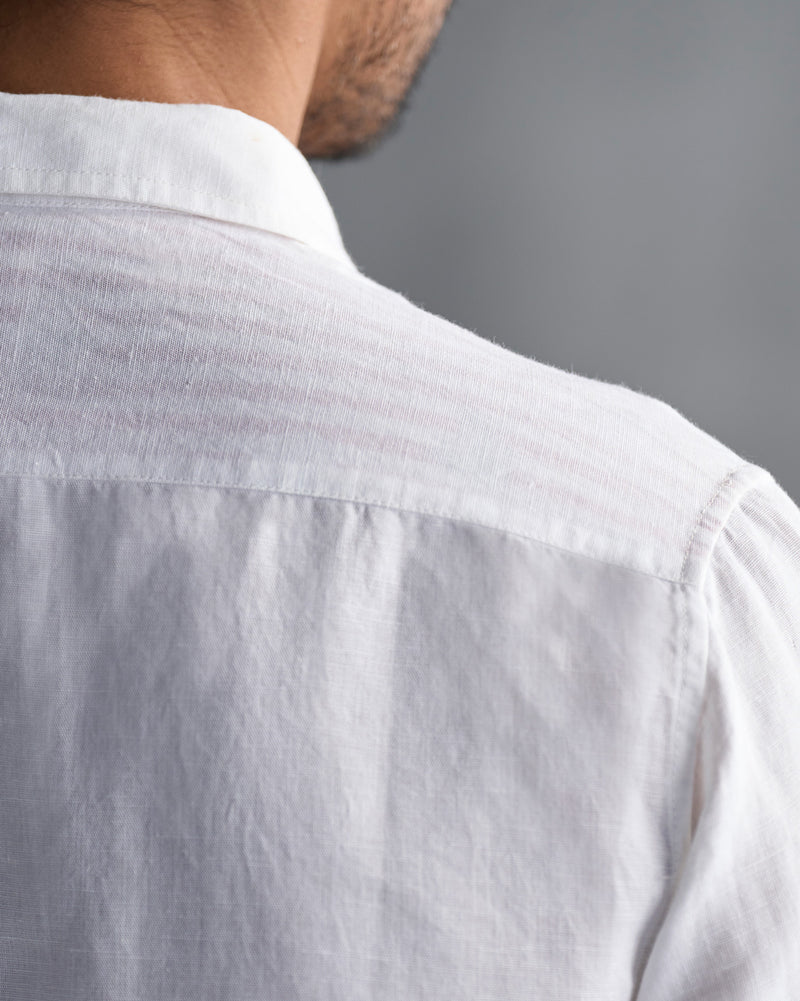 Musafir Pocket Shirt - White