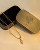 Cardamom charm with chain (Set of 2)