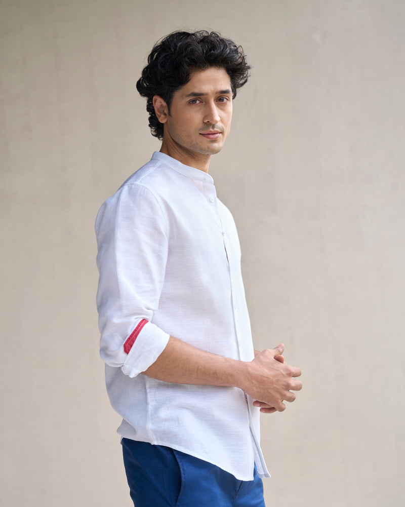 Nawab Shirt - White