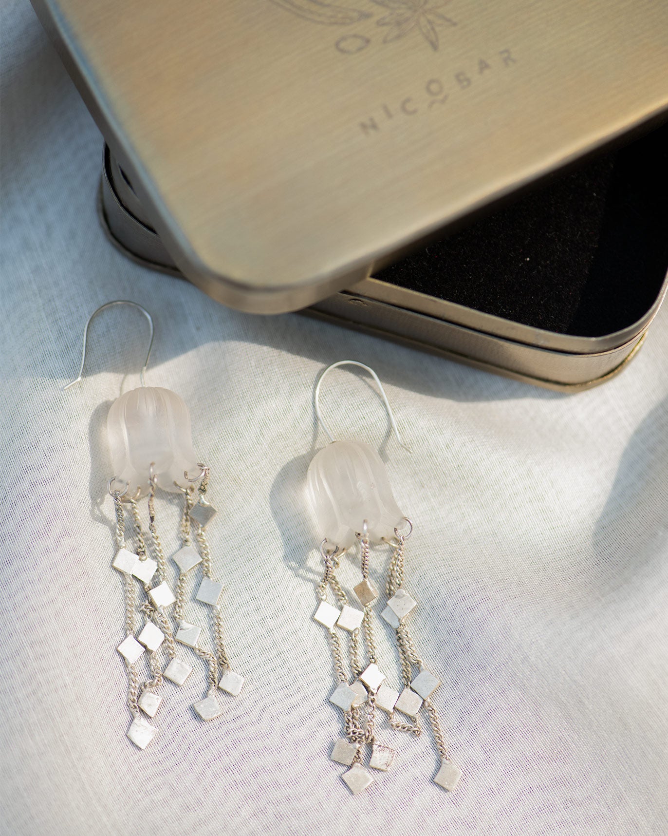 Lily of the Valley Earrings - Silver
