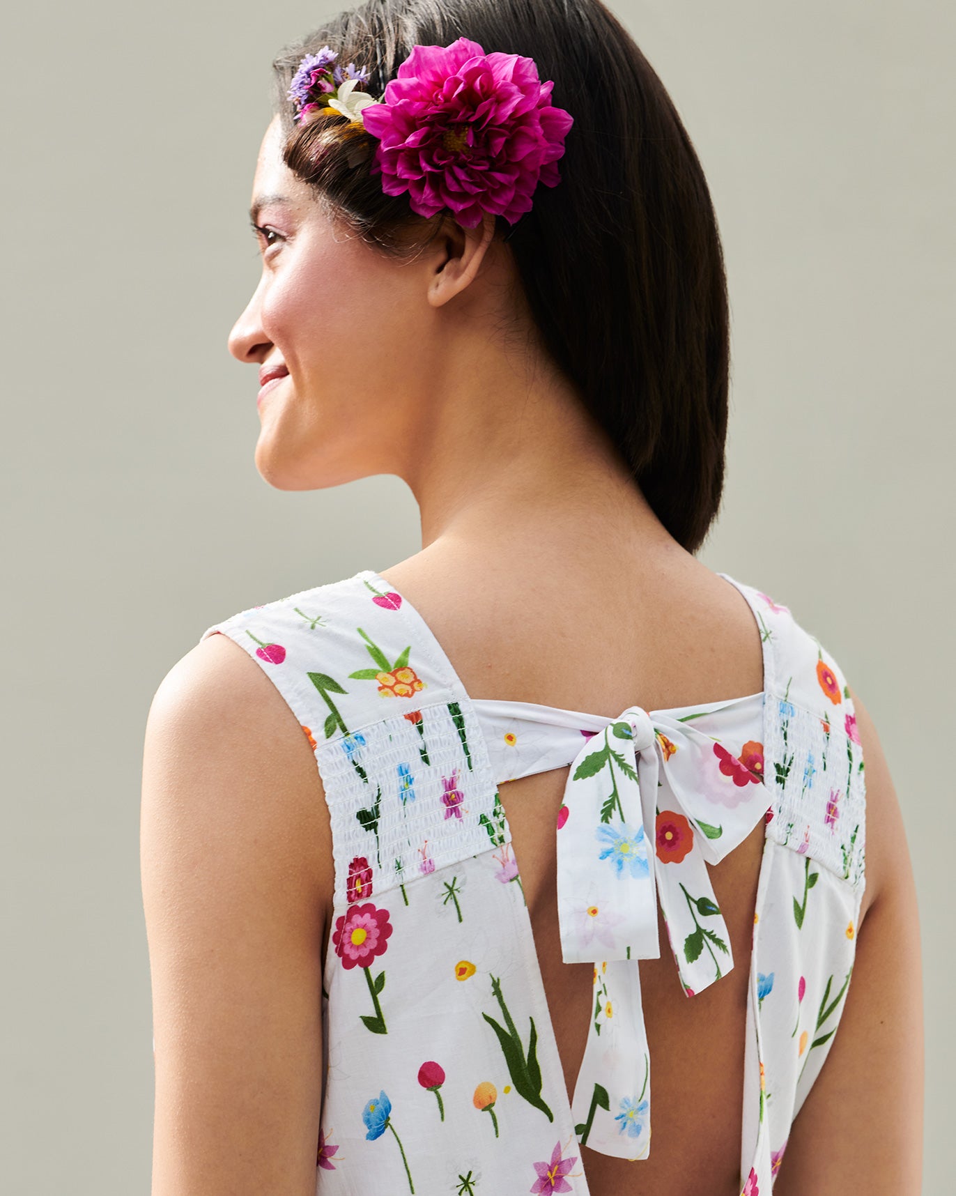 Bowtie Dress - Multi Color