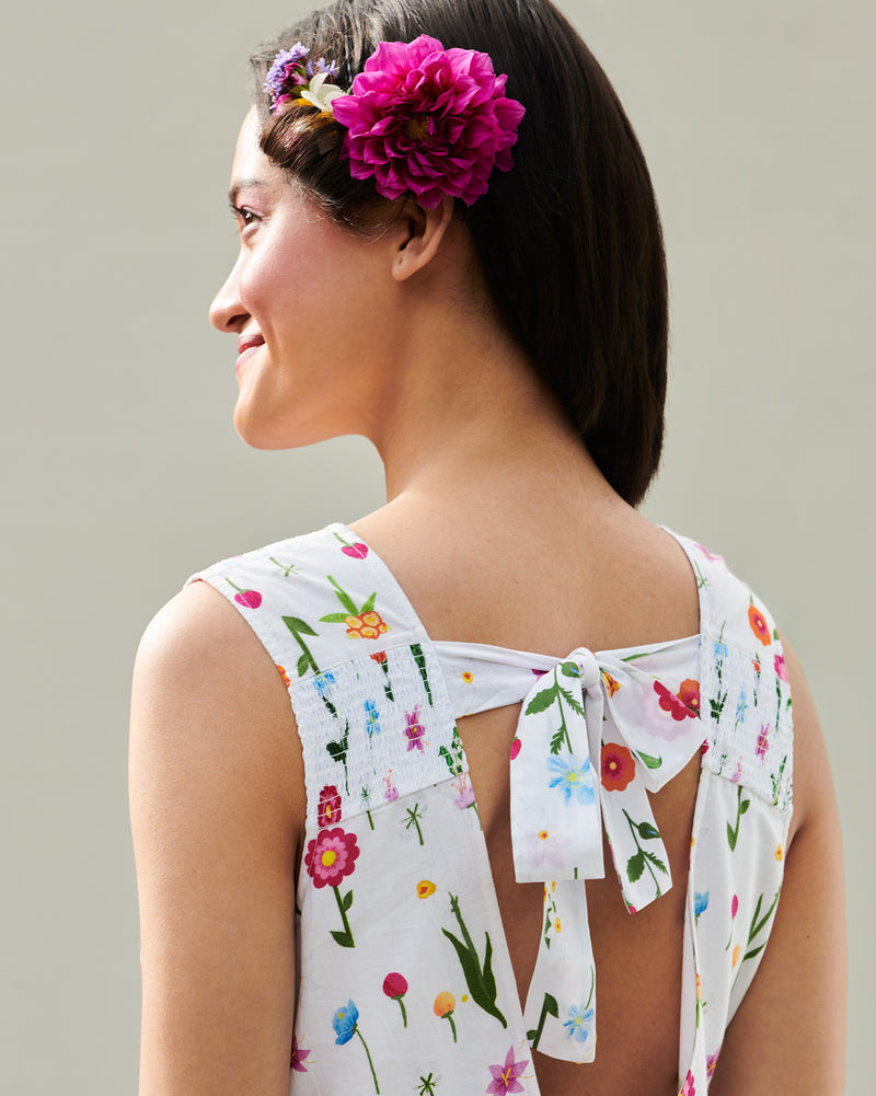 Bowtie Dress - Multi Color
