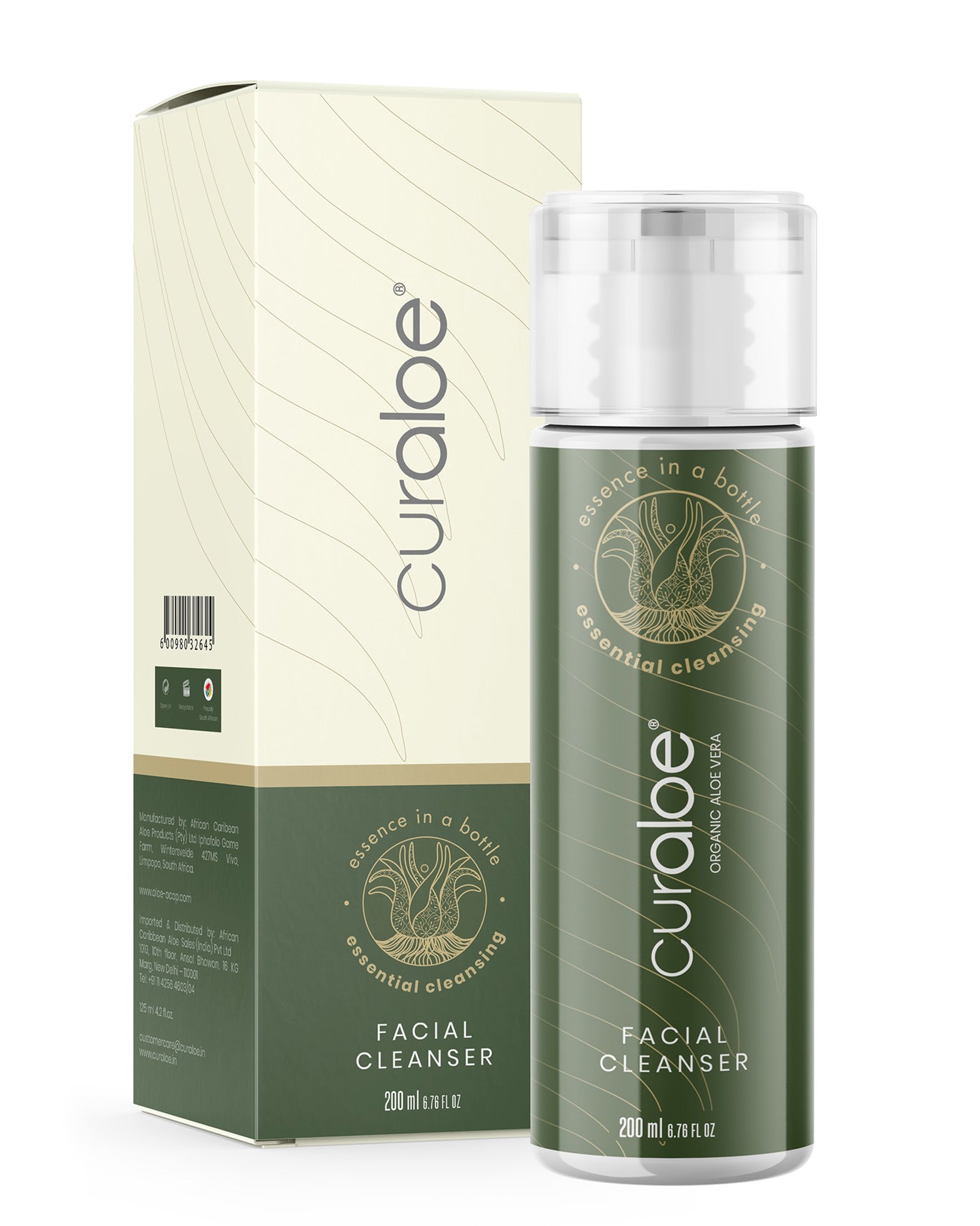 Curaloe Essential Facial Gel Cleanser