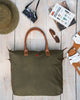 Traveller Tote - Olive Night