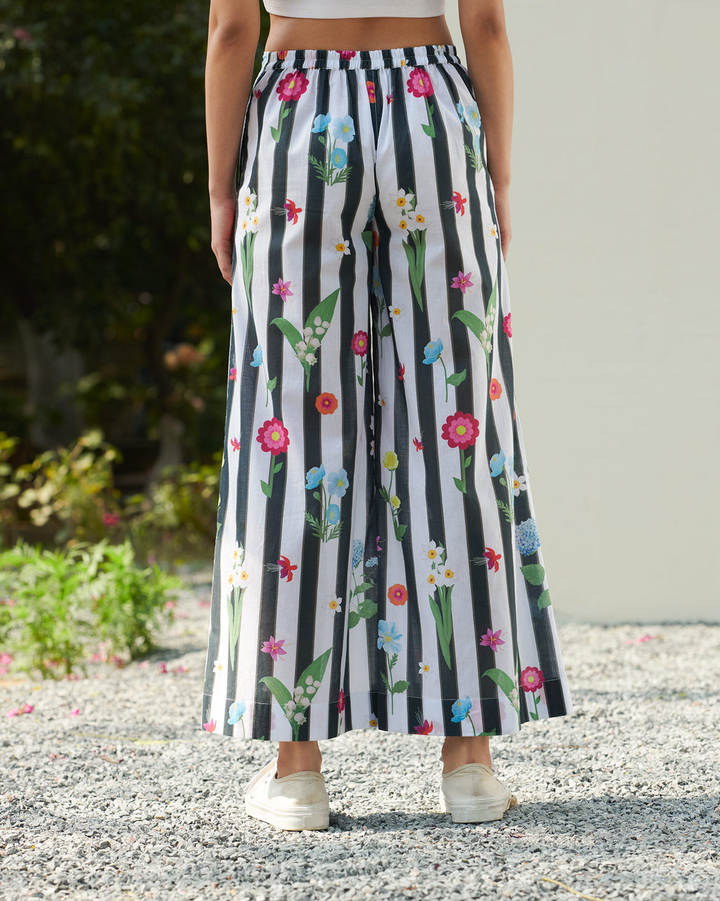 Basic Pyjamas - White & Black – Nicobar
