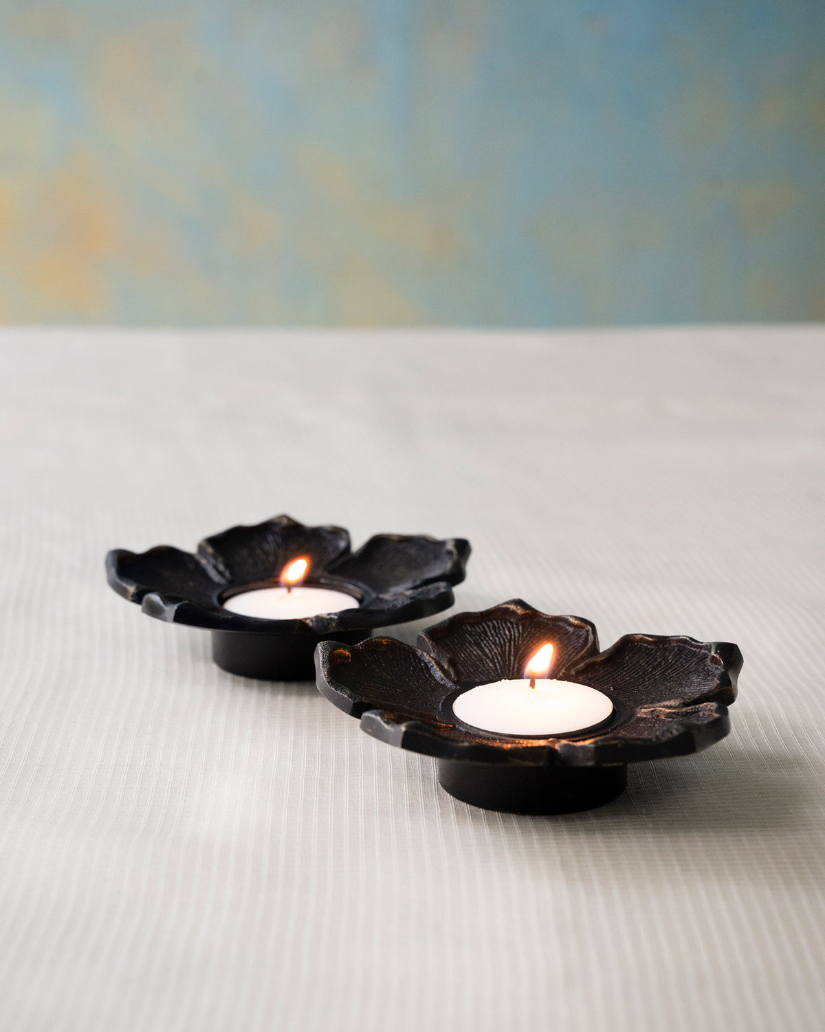 Moor Tealight Holder (Set of 2)