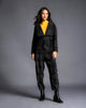Shawl Collar Jacket - Black & Grey