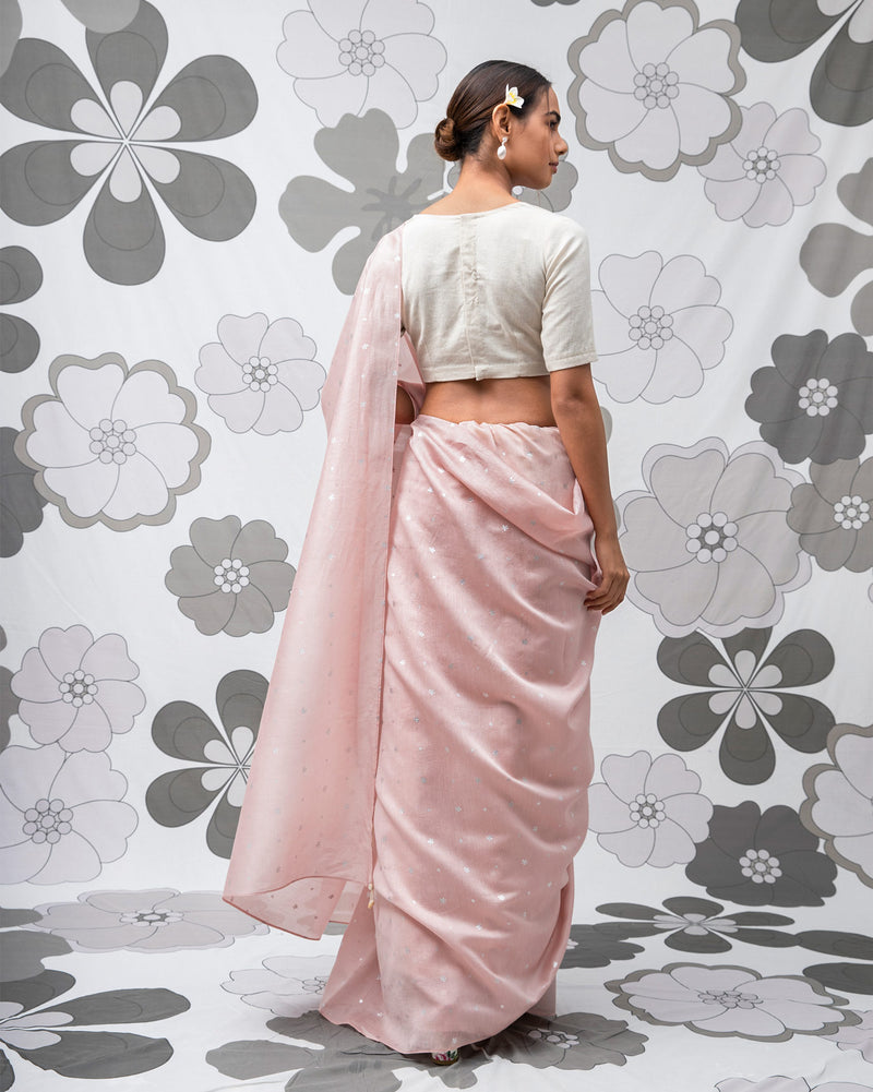 Phool Sari - Pink