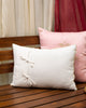 Chevron Chanderi Cushion Cover