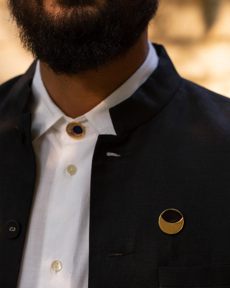 MoonTide Lapel pin - Gold