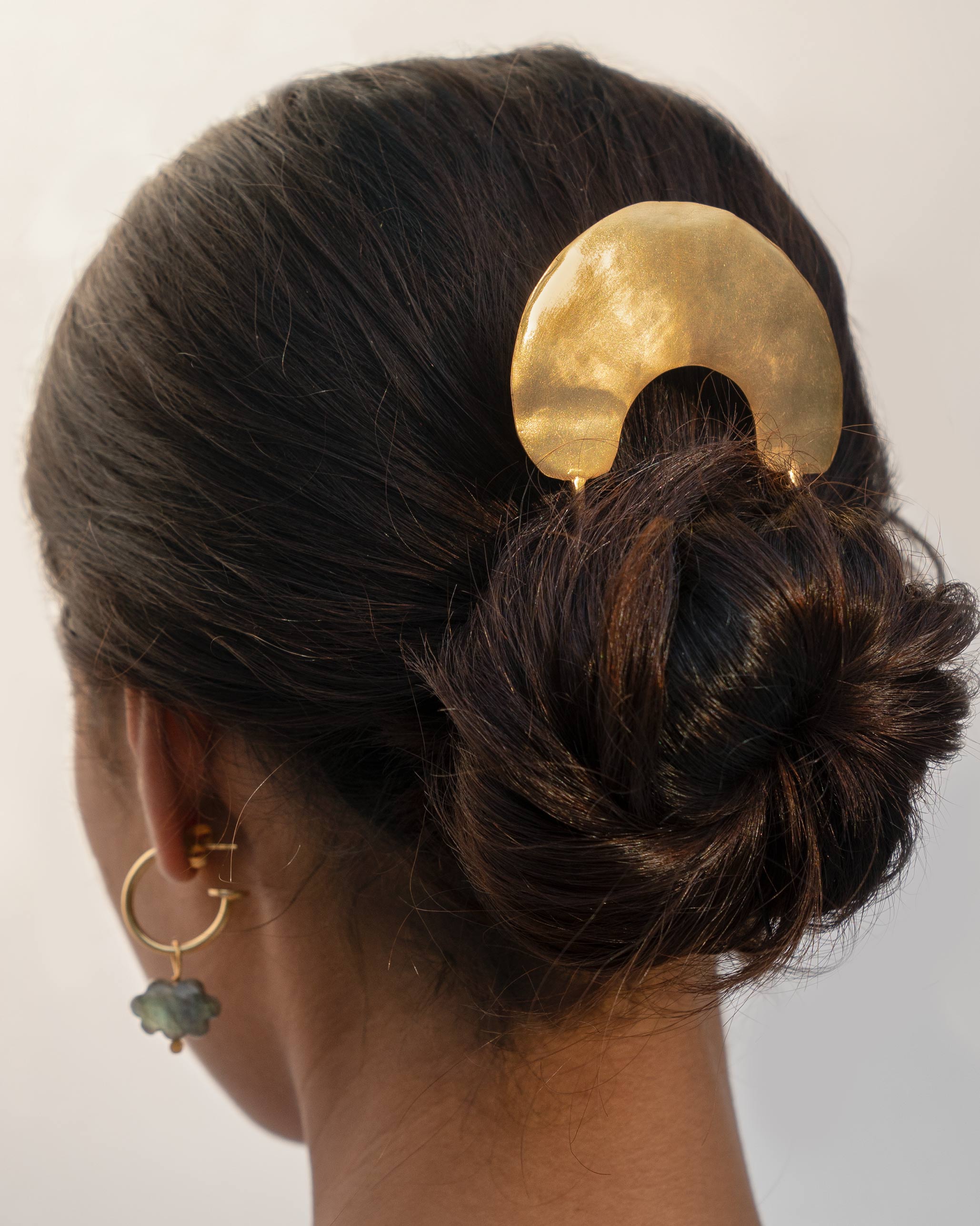 Bud Hair-pin - Gold
