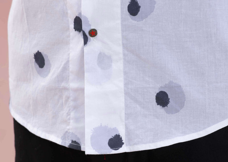 Mistari Shirt - White