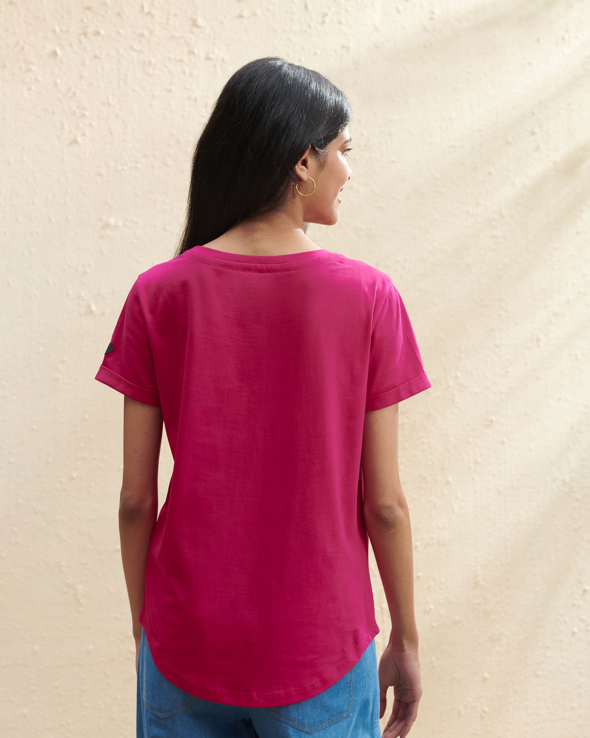 Basic T-Shirt - Fuschia