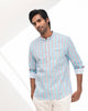 Pondicherry Shirt - Blue & Red