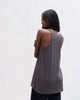 Ukiyo Racerback Tank - Charcoal