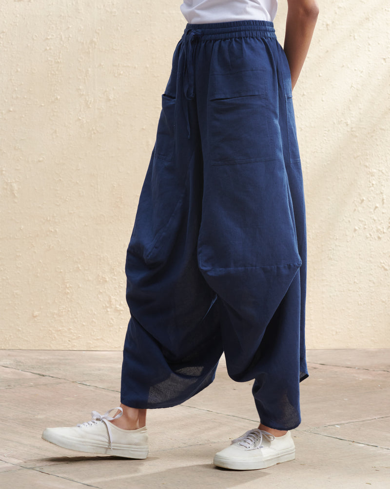 Yoka Trousers - Indigo