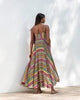 Long Strappy Dress- Multi Colour