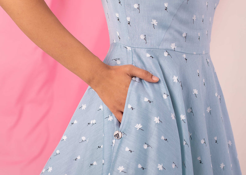 Everyday Sway Dress - Blue